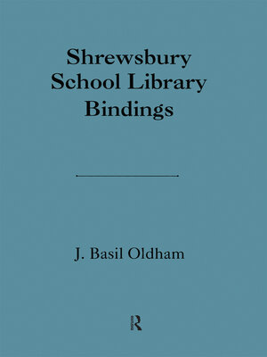 cover image of Shrewsbury School Library
